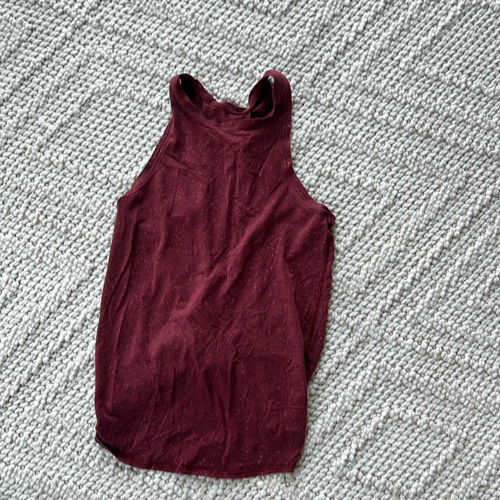 Open back cotton tank